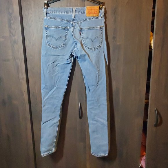 Mens Levi's 511 slim fit distressed jeans mens 29×30 - Picture 5 of 6